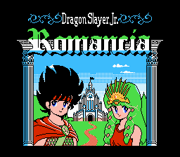 Dragon Slayer Jr. - Romancia (English Translation) Title Screen